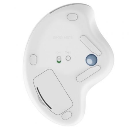Logitech ERGO M575 Ratón Trackball Inalámbrico Blanco Logitech ERGO M575 Ratón Trackball Inalámbrico Blanco
